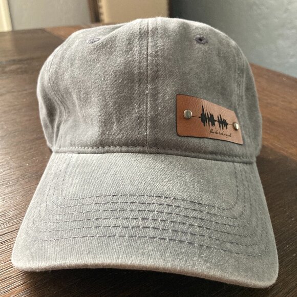 Bless The Lord, O My Soul Soundwave Vintage Washed Gray Hat - Picture 1 of 4